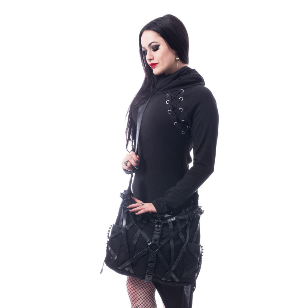 Vixxsin - HARNESS Schultertasche - Schwarz